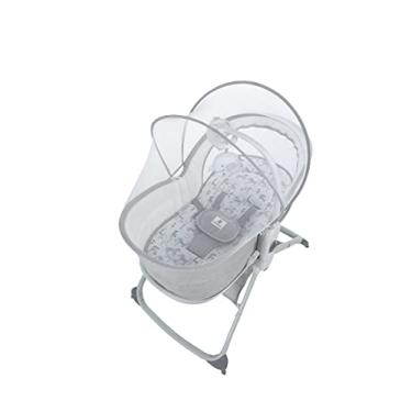 Imagem de MASTELA CADEIRA COM BALANÇO LATERAL MOISÉS 6 EM 1 PREMIUM MUSICAL E VIBRATÓRIA CINZA FIT - ATÉ 18KG