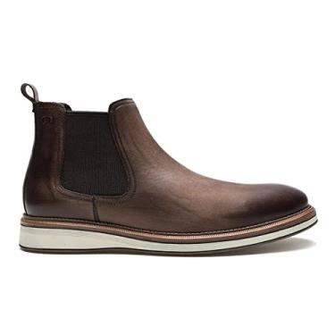 Imagem de Democrata Bota Chelsea Metropolitan James Hi-Soft 32 Mogno-Mogno-38 Burgundy Unissex-Adultos 38