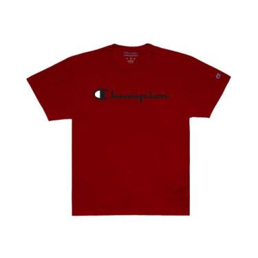 Imagem de Camiseta Champion - Logo Script Ink Sandal Vermelho