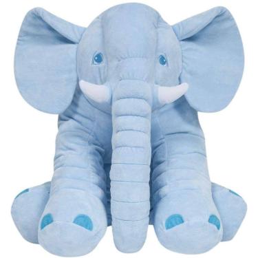 Imagem de Almofada Elefante Gigante - Buba - Azul