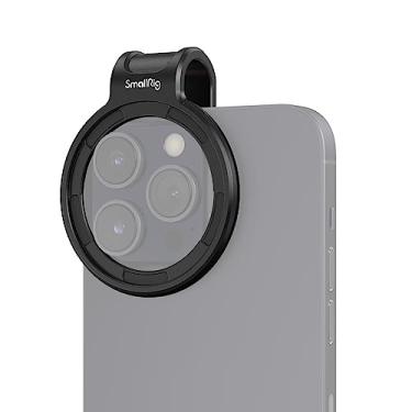 Imagem de SmallRig Anel adaptador de filtro magnético universal de 52 mm, anel de filtro de lente de telefone atualizado com ímã de liberação rápida para iPhone para Samsung para Huawei para Pixel - 3845B