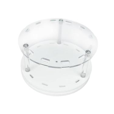 Imagem de Milageto Pinças suporte de prateleira pinças suporte de armazenamento pinças de cílios suporte para salão de beleza, branco