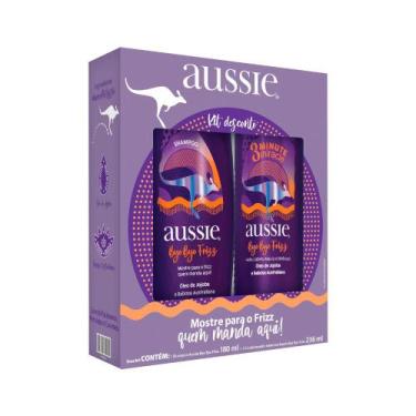 Imagem de Shampoo+Creme Tratamento Aussie 180ml+236ml Bye Bye Frizz Especial