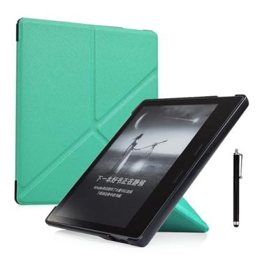 Imagem de Capa Dobrável Fina para Kindle Oasis de 7 Polegadas, 10ª Geração, Versão 2019 e 9ª Geração, Versão 2017, com Caneta Touch Screen