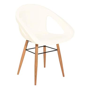 Imagem de Poltrona Delice com Base de Madeira Assento em Polietileno Tramontina