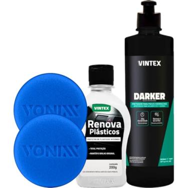 Imagem de Darker 500ml Pneu Pretinho Revitalizador Renova Plásticos Vintex