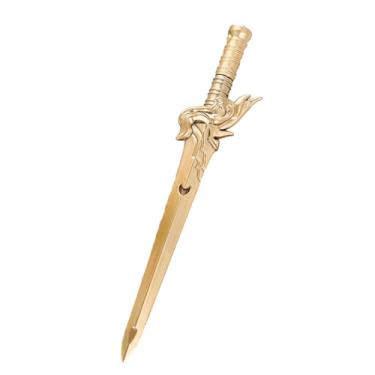 Imagem de Joucien Caneta de plástico criativa à base de água em forma de arma de 6 peças - 0,5 mm com tubo completo de agulha preta à base de água - dourada