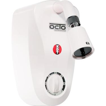 Imagem de Ducha Elétrica KDT Octo 8T 8 Temperaturas 8800W 220V Silenciosa Chuveiro Branca