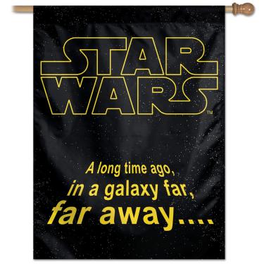 Imagem de WinCraft Star Wars Trilogia Original 71,12 cm x 101,62 cm Bandeira Vertical, Preta, Oficially Licenciada