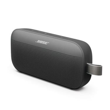 Imagem de Bose Alto-falante Bluetooth portátil SoundLink Flex (2ª geração), alto-falante portátil para uso externo com áudio Hi-Fi, até 12 horas de vida útil da bateria, à prova d'água e à prova de poeira,