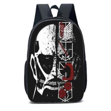 Imagem de MOCHILA ESCOLA INFANTIL JUVENIL ANIME HOMEM MONSTRO-Unissex