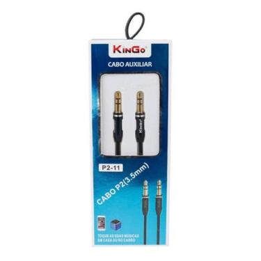 Imagem de Cabo Aux P2 (3.5mm) Kingo P2-11