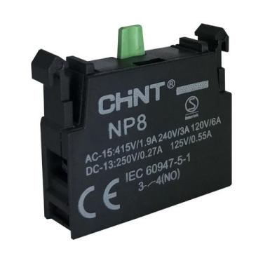 Imagem de Bloco de Contato  Auxiliar NA  NP8  Chint