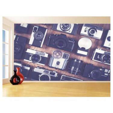 Imagem de Papel De Parede Arte Fotografia Máquina Retrô 3,5M Tra107 - Você Decor