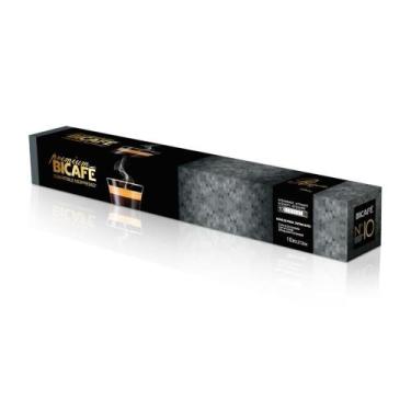 Imagem de Cápsula De Café Bicafé Premium Ristretto P/ Máquinas Nespresso*, Preto