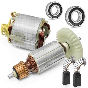 Imagem de Kit De Reparo E Induzido Serra Marmore Makita 4100nhz2 127v - SUZER, K