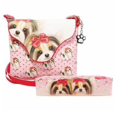 Imagem de Kit Infantil Bolsa e Estojo Pet Charmosas, Magicc Bolsas