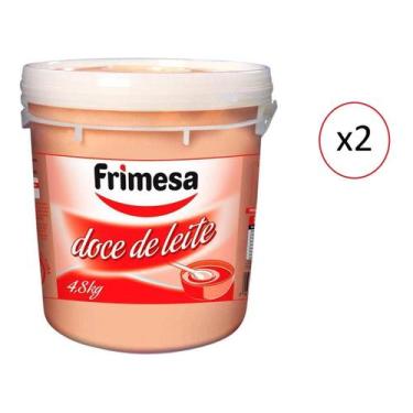 Imagem de Doce De Leite Frimesa 2 Baldes Com 4,8Kg Cada- Confeitaria
