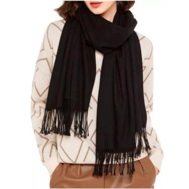 Imagem de Cachecol Lenço Pashminas Echarpe Femino/Unissex/ Masculino Para Frio I