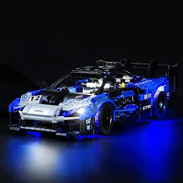 Imagem de GEAMENT LED Light Kit Compatible with Lego McLaren Senna GTR -for Technic 42123 Model Set (Model Set Not Included)