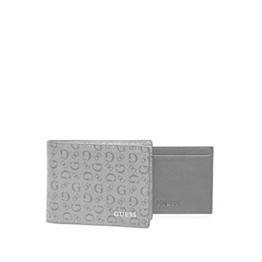 Imagem de GUESS Carteira Carter Billfold, Carvão, Carteira dobrável