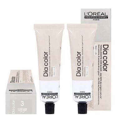 Imagem de Loreal Tonalizante c/2 Dia Color 3 Castanho Escuro 60g - Loreal Profes