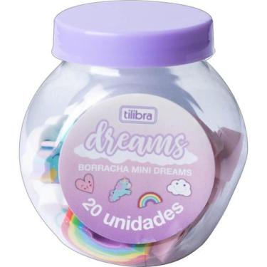 Imagem de Borrachas Escolar Mini Foods Dreams e Pets (Escolha) Tilibra, DREAMS