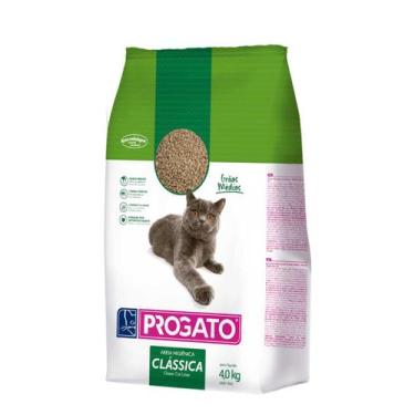 Imagem de Areia Para Gato Granulado Higiênico Progato Grãos Médios 4kg