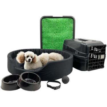 Imagem de Kit Pet Grande Cama Europa com Sanitário Grama e Transporte - Supri Pe