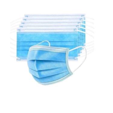 Imagem de Kit 200 Máscara Caixa Descartável Tripla C/ Filtro Meltblown - CAIFENG