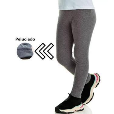 Imagem de Calça Leg Térmica Infantil Juvenil Flanelada Peluciada - Fasciniun Con