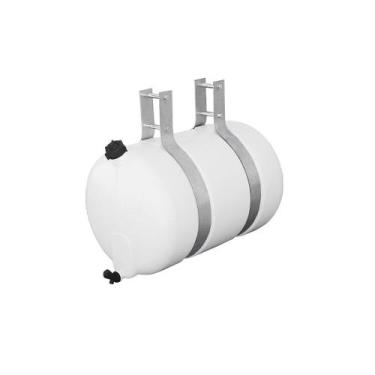 Imagem de Barrica D'água Plástica 40 Litros Completa Branca - Fabbof