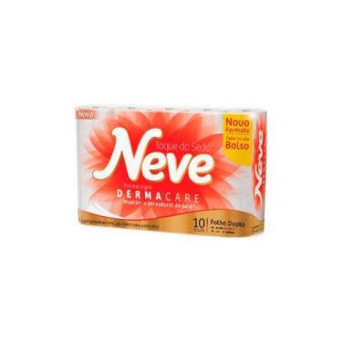 Imagem de Papel Higiênico Neve Folha Dupla 20m 10 Und