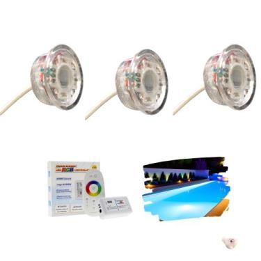 Imagem de Iluminação 3 Led Power Piscina Cano 50 - Disp Fibra Ou Vinil - Summers