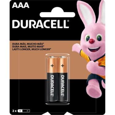Imagem de Pilha acalina duracell palito aaa cartela com 2 unidades, ., UN