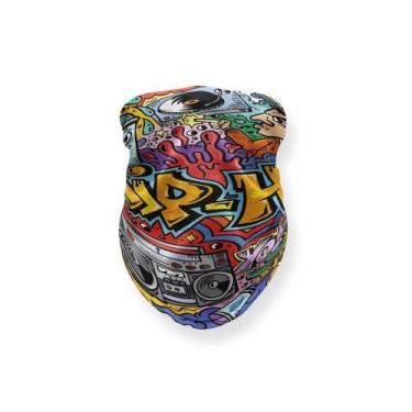 Imagem de Bandana Para Cabelo Tubular Feminina e Masculina Hip Hop Corrida Pesca