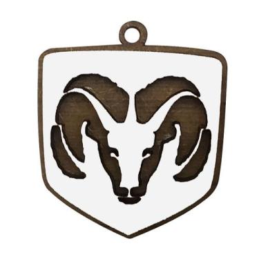 Imagem de Pacote 20 Chaveiro 3d Marca Dodge 4cm Mdf Madeira Decorada - ATACADÃO 