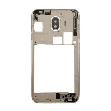 Imagem de Aro Chassi Carcaça Compatível Galaxy J4 J400 c/Botões Laterais Lente C