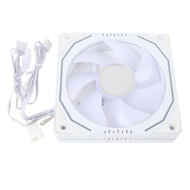 Imagem de Ventilador de Resfriamento de CPU de 3 Pinos, Ventilador de Resfriamento de 120 Mm CPU 9 Blades Argb PWM Control 800 a 1800rpm Fan Cooler LED Light Computer Filer Fan (Lâminas