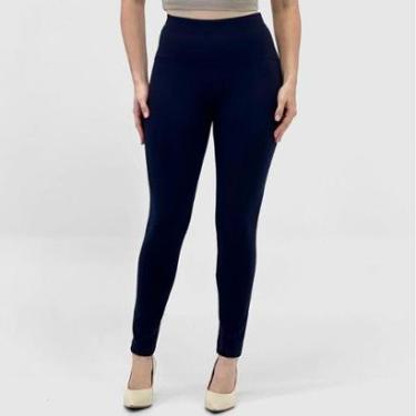 Imagem de Calça Aishty Montaria Cigarrete Feminina-Feminino