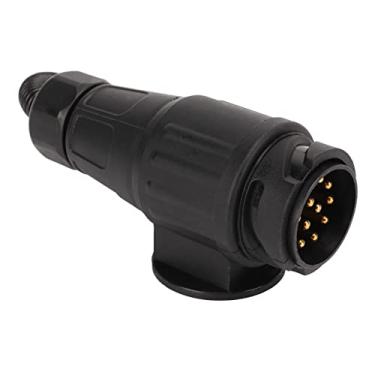 Imagem de Adaptador de Plugue de Trailer 13 de Passagem para Conversor Plano de 4 Vias para RV