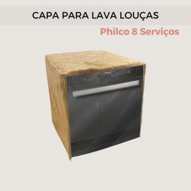Imagem de Capa para lava louças philco 8 serviços transparente flex - Clean Capa