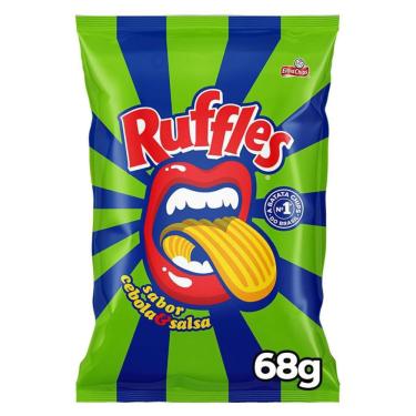 Imagem de Batata Frita Ruffles Cebola e Salsa Elma Chips 68g