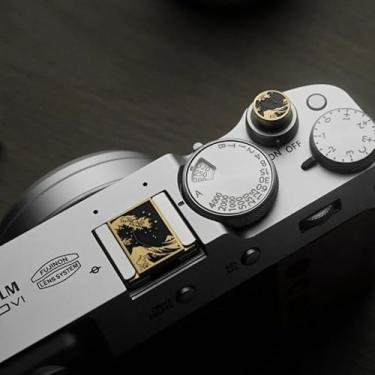 Imagem de DBZZ Tampa De Sapata Câmera E Botões Do Obturador Botão Liberação Suave - Compatível Com Fuji Xt5 Xt50 Xt30 Xt200 Xt100 Xpro2 Xpro3 (Conjunto Baixo Fsh)