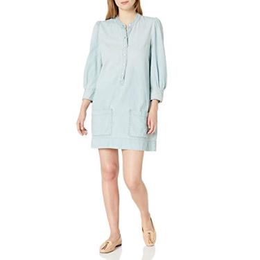 Imagem de Lucky Brand Vestido feminino vitoriano Popover, Windsor, X-Small