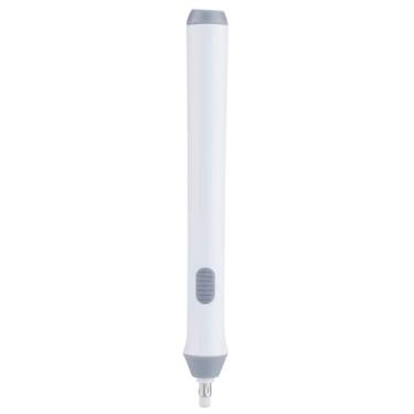 Imagem de Lápis de Bateria Elétrica -Rradius Com 22 Recarga, Durável e Confortável para Estudantes de Arte, Professores e Amantes Desenho (Branco)