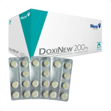 Imagem de DoxiNew 200 mg World para Cães e Gatos - 3 Blíster com 7 Comprimidos