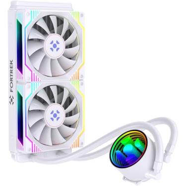Imagem de Water Cooler Fortrek Breezy 240 mm Fan Duplo Branco