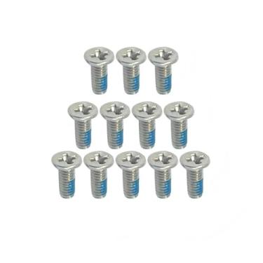 Imagem de Zahara 12 peças de substituição de parafusos de capa de base inferior prateada para HP Envy x360 M6-W