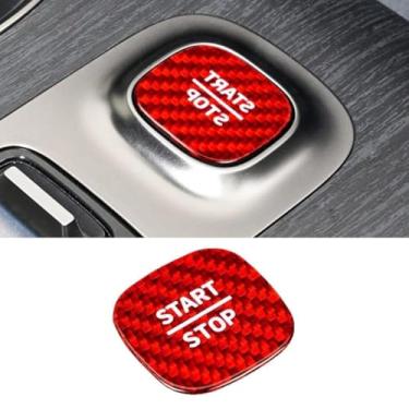 Imagem de Partida de partida do motor de carro com partida sem chave para SU7 botão de pressão para arranque remoto acessórios de carro (preto)